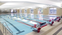 Indoor temperature controlled 6-lane Swimming Pool